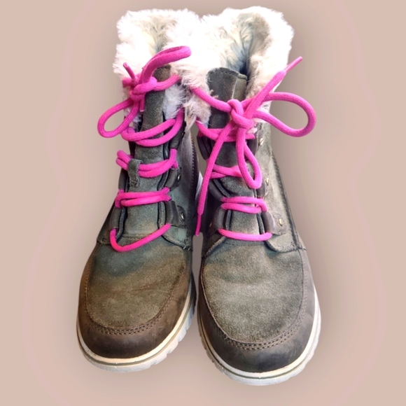 NWOT Sorel Cozy Joan Quarry Boots, 7 - Picture 3 of 8